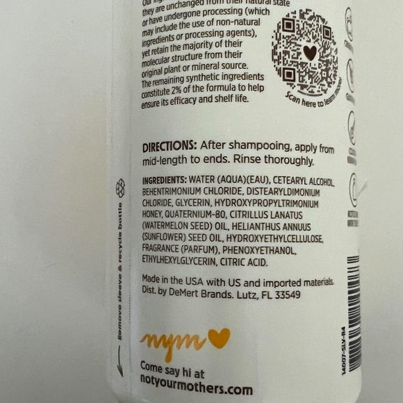 Not Your Mother's Protect & Nourish Moisture Recovery Conditioner 15.2 fl oz. - Picture 6 of 7